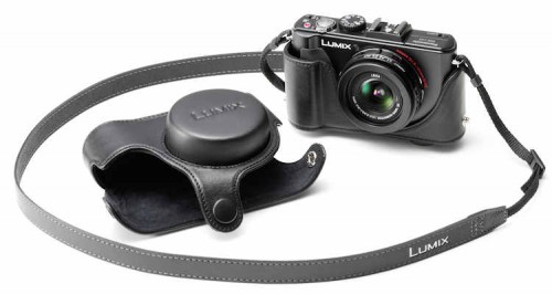 Panasonic Lumix LX5 mit Ledertasche