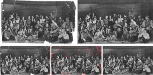 Retoucher Historisches Foto