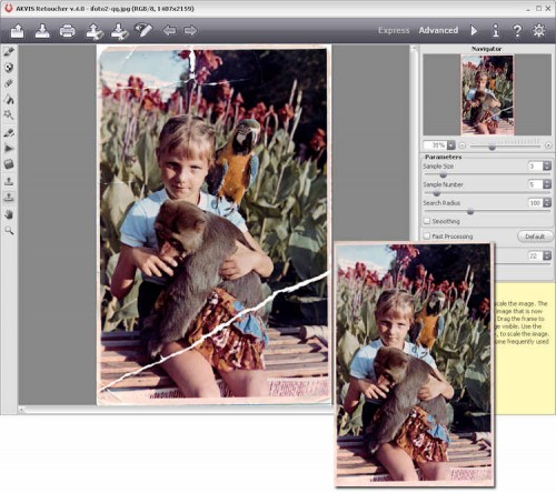 Retoucher Screenshot