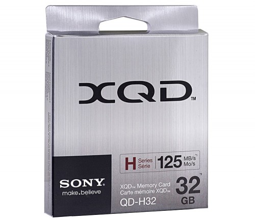 Sony XQD 32GB Packung