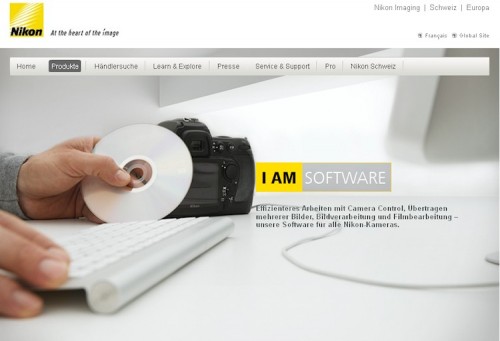Nikon Webseite Software