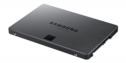 Samsung SSD 840evo liegend