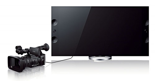 Sony FDR-AX1E mit Bravia