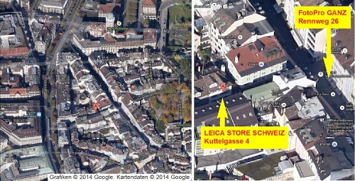 Leica Store Map