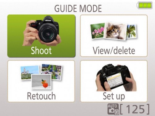 Nikon D3300 Guide Modus