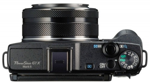 Canon PowerShot G1 X Mark II Top