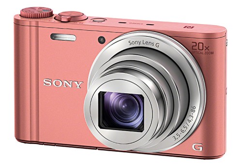 Sony WX350 Pink rechts