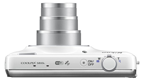 Nikon S810c top Zoom