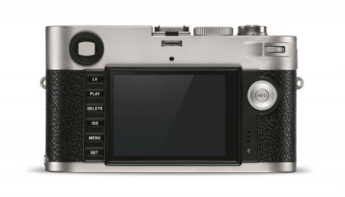 Leica M-P silbern back