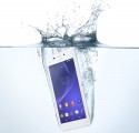 Sony Xperia M2 Aqua im Wasser