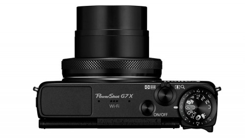 Canon PowerShot G7 X TOP Lens Out