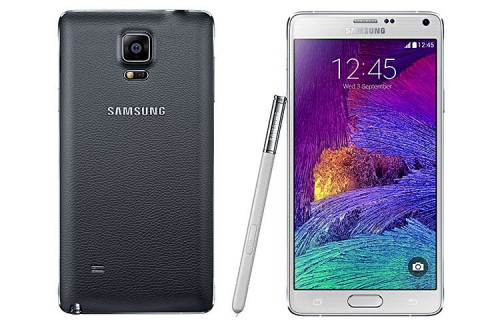 Samsung Galaxy Tab 4 hinten-vorne