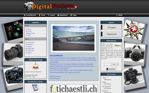 Digital Fotoforum Webseite