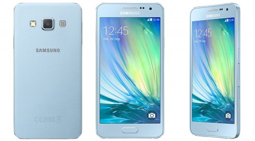 Samsung Galaxy A3 blue