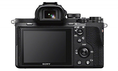 Sony A7II hintere Ansicht