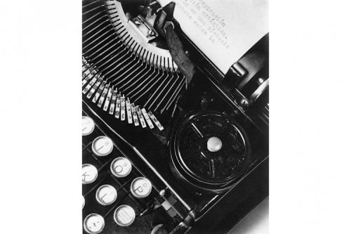 Tina Modotti Schreibmaschine 1928 