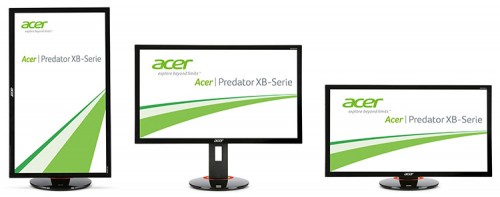 Acer Predator XB280HK Stellungen