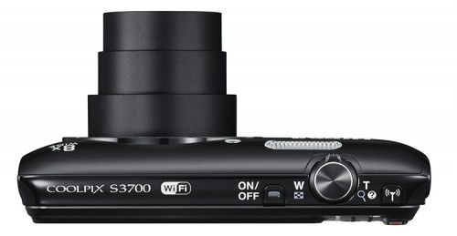 Nikon S3700 schwatz top