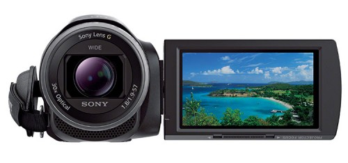Sony HDR-PJ620 frontal