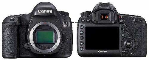 Canon EOS 5Ds Front Back