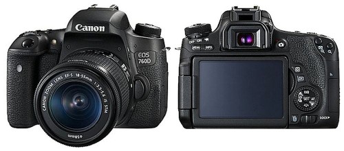 Canon EOS D760 Front Back