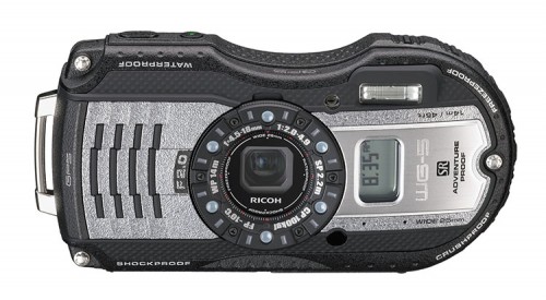 Ricoh WG-5 GPS silver frontal