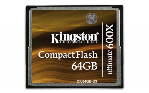 Kingston CF Ultimate 600x 64GB front