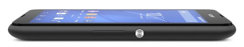 Sony Xperia E4g schwarz seitlich
