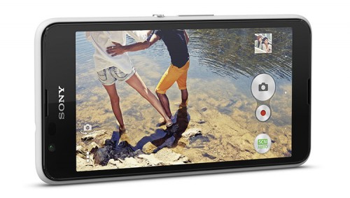 Sony Xperia E4g weiss Fotomodus