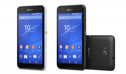 Sony Xperia E4g weiss und schwarz