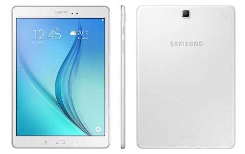 Samsung Galaxy Tab A sm-t550 weiss Ansichten