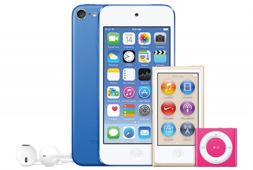 Apple iPod Family new colors
