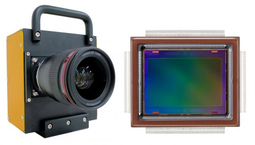 Camera prototype with CMOS Sensor