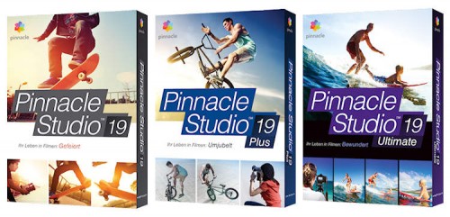 Pinnacle Studio19 Boxen