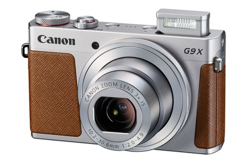 Canon PowerShot G9 X SL FSL Flash up