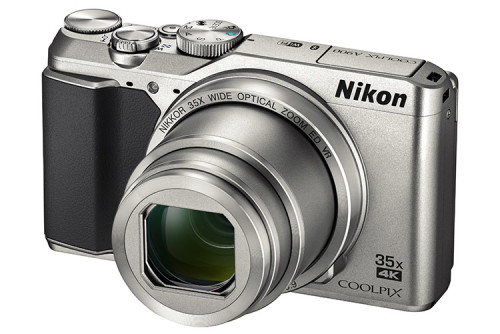Nikon Coolpix A900 silbern front34l