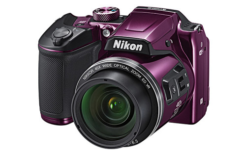 Nikon Coolpix B500 Purple front34l