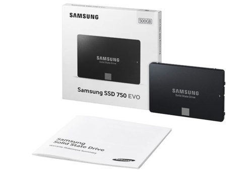 Samsung 750EVO 500GB mit Packung