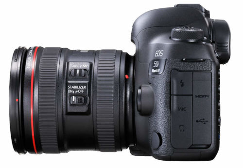 Canon EOS 5D Mk IV Side 750