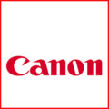 Canon Logo in Rahmen