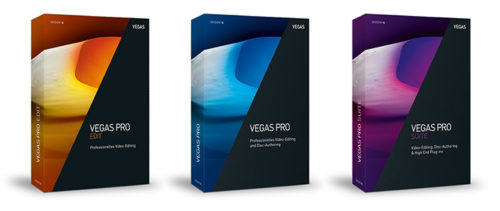 Magix Vegas Pro 14 Editionen