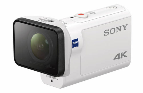 Sony FDR-X3000R mit AKA-MCP1 Schutzlinse