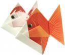 Origami Goldfisch