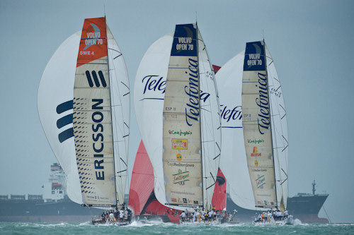 Volvo Ovean Race 08/09 Singapore stopover practice day