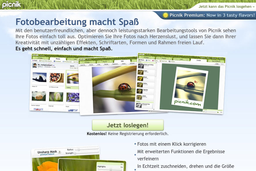 Google kauft Flickr Bildeditor Picnik