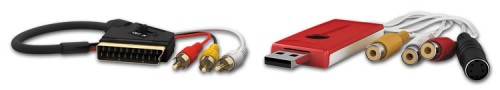 Magix USB-Videograbber und SCART-Anschlusskabel