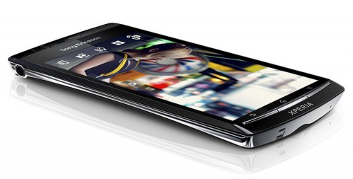 Sony Ericsson Xperia arc mit Multitouch-Touchscreen