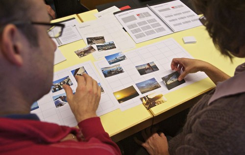 Photomundo Fotobuchkurs übung Fotos im Raster platzieren