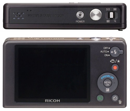 Ricoh PX Rückseite