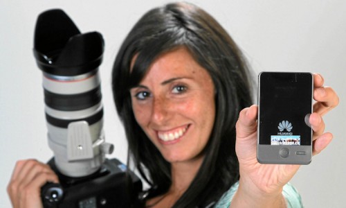 Live Image Transmission: Bilduebertragung aus der Kamera mit einem Mobilen Hotspot